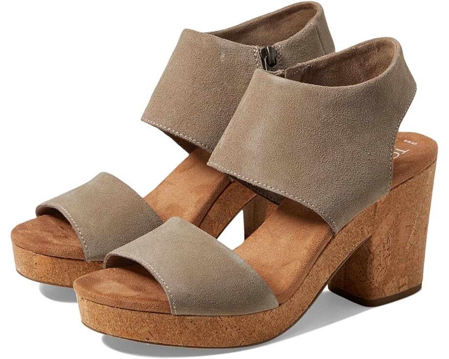 

Туфли TOMS Majorca Platform, цвет Dune Suede