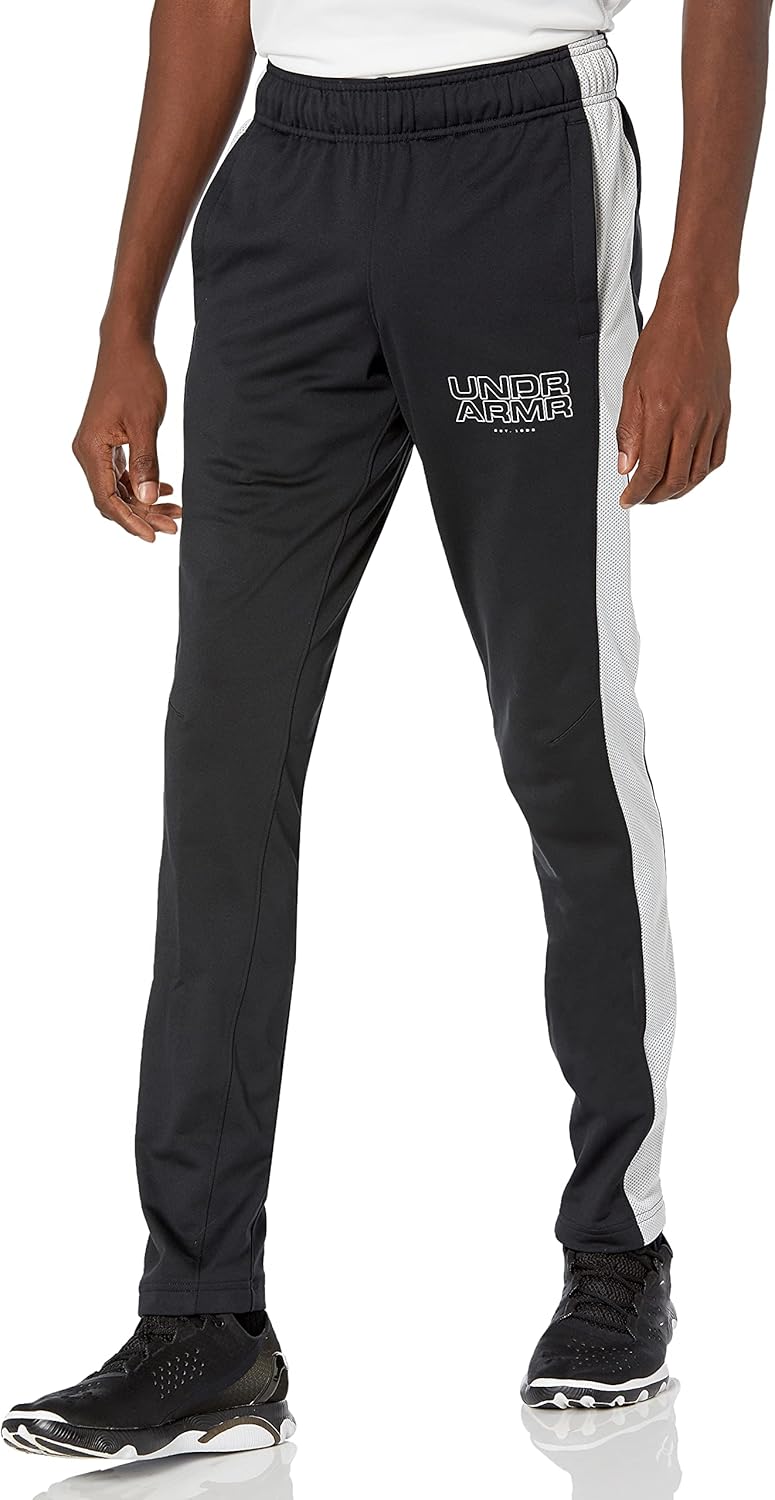 

Under Armour мужские трикотажные брюки Baseline, Black/ White