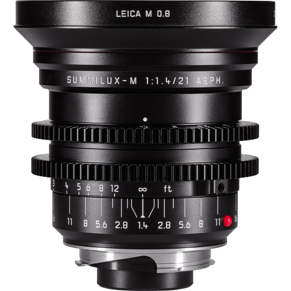 

Leitz Cine 21mm M 0.8 f/1.4 полнокадровый объектив с креплением M (футы)