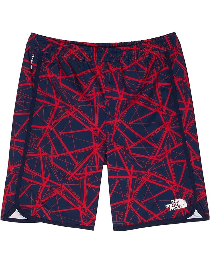 

Шорты The North Face Printed Amphibious Class V Water Shorts, цвет TNF Red Route Wall Print