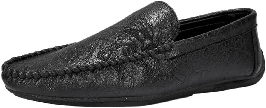 Лоферы кожаные туфли коричневые Black DHFIRUFSHLO