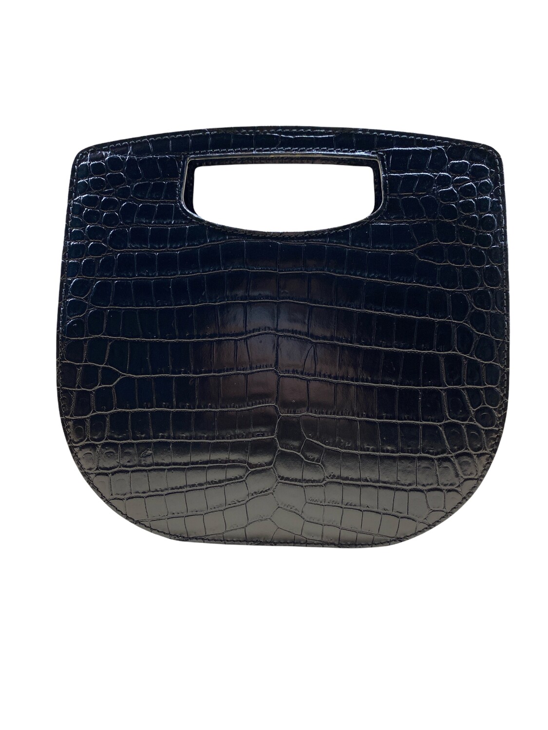 

Женская кожаная сумка Bally Caya 6232624 Черная с ручкой сверху, мультиколор