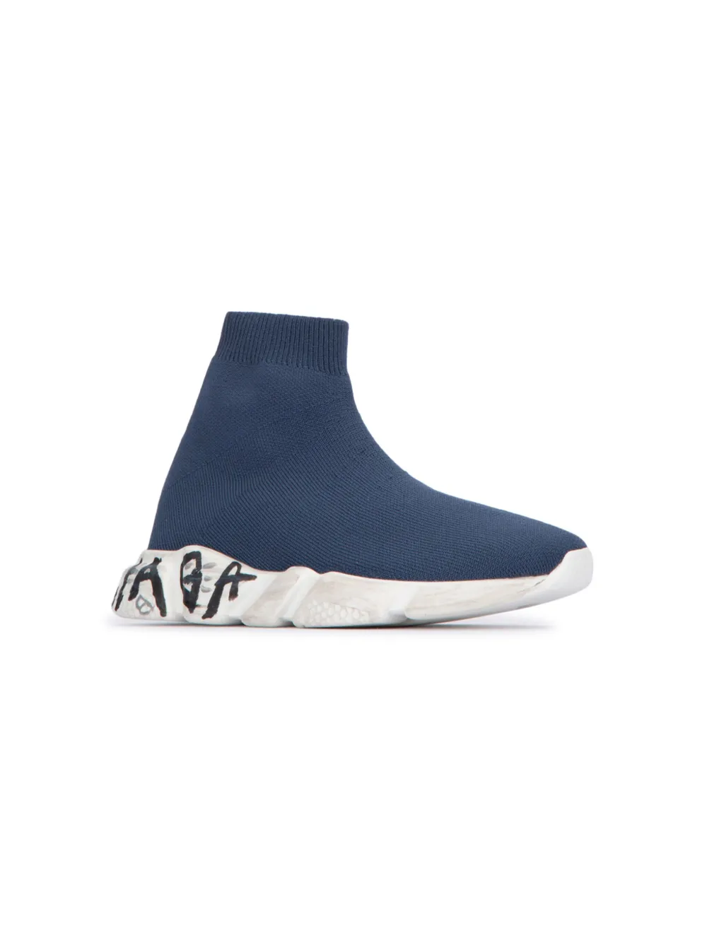 

Высокие кроссовки Speed 2.0 Balenciaga Kids, синий