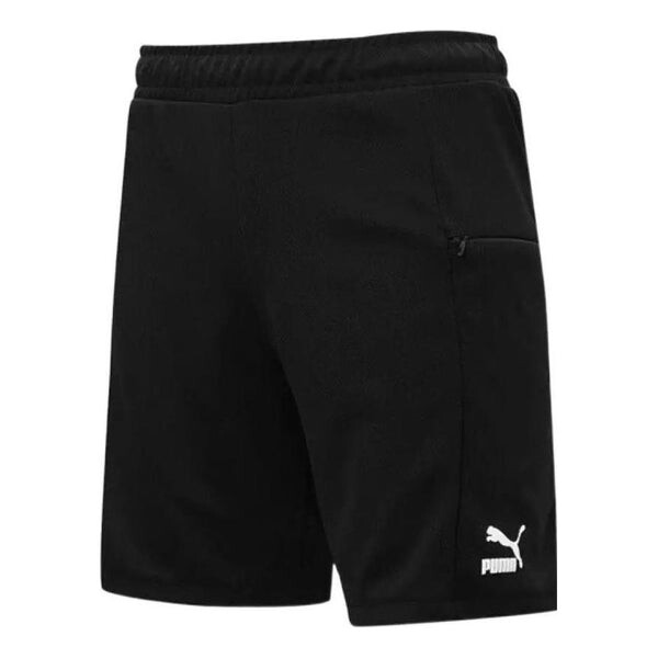 

Шорты logo essential shorts 'black' Puma, черный