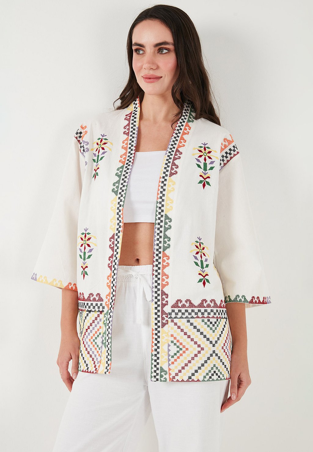 

Летняя куртка LOOSE FIT LELA, бежевый