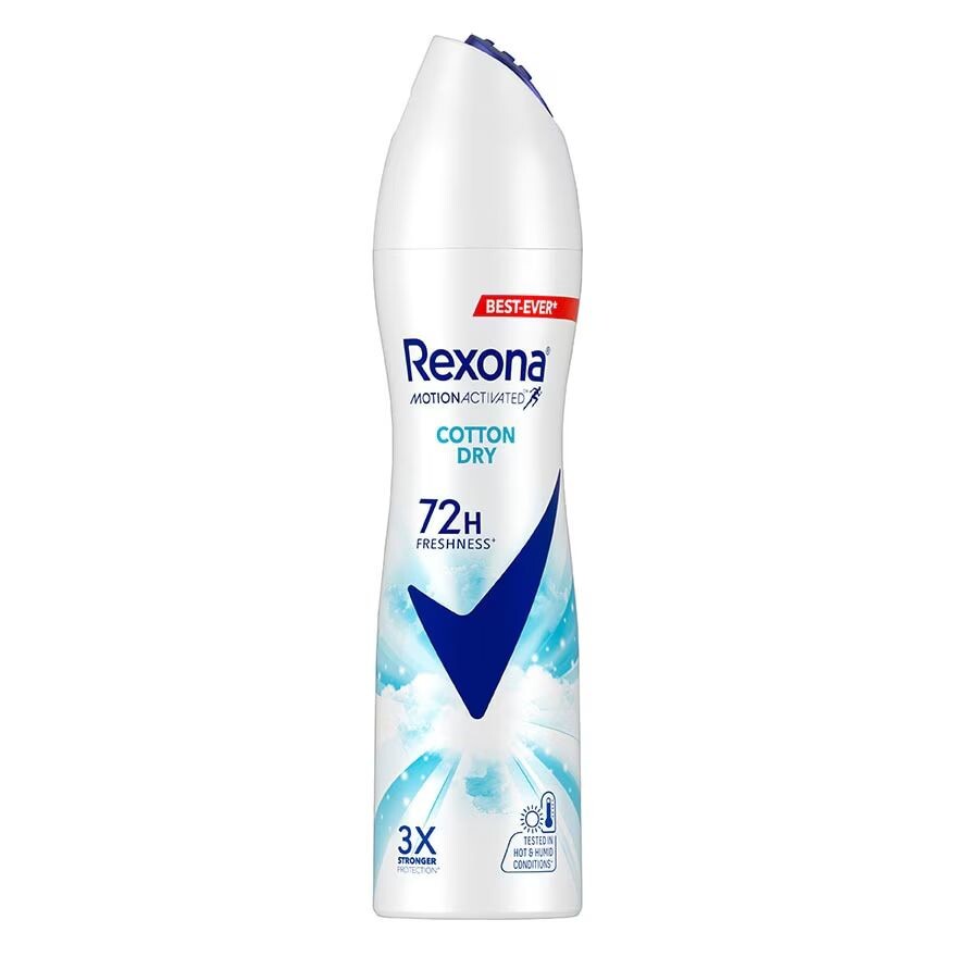

Rexona Спрей Хлопок Сухой Антиперспирант 135 Мл. Новости, Blue