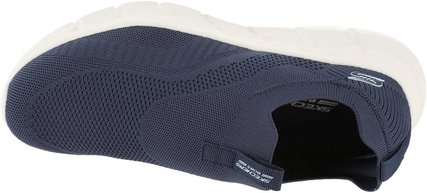 Мужские кроссовки Skechers Bobs B Flex-Frigid Edge, Navy Knit — фото 3