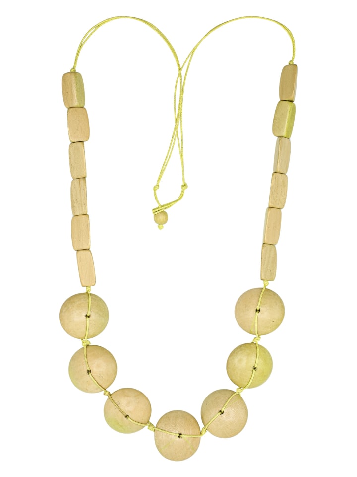 

Collezione alessandro Длинное ожерелье "Риз" желтого цвета