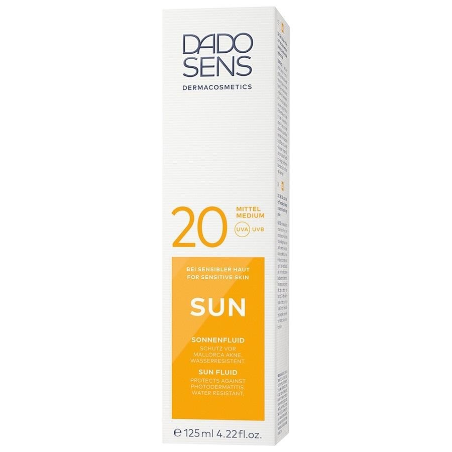 Солнцезащитный крем sun fluid spf 20 Dado Sens Dermacosmetics, объем 125 мл — фото 2