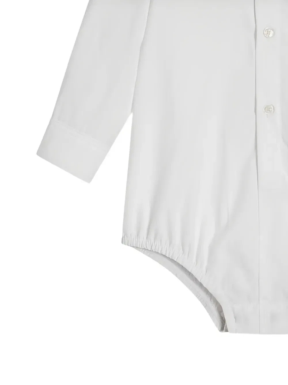 Боди с вышивкой Dolce & Gabbana Kids, белый — фото 4