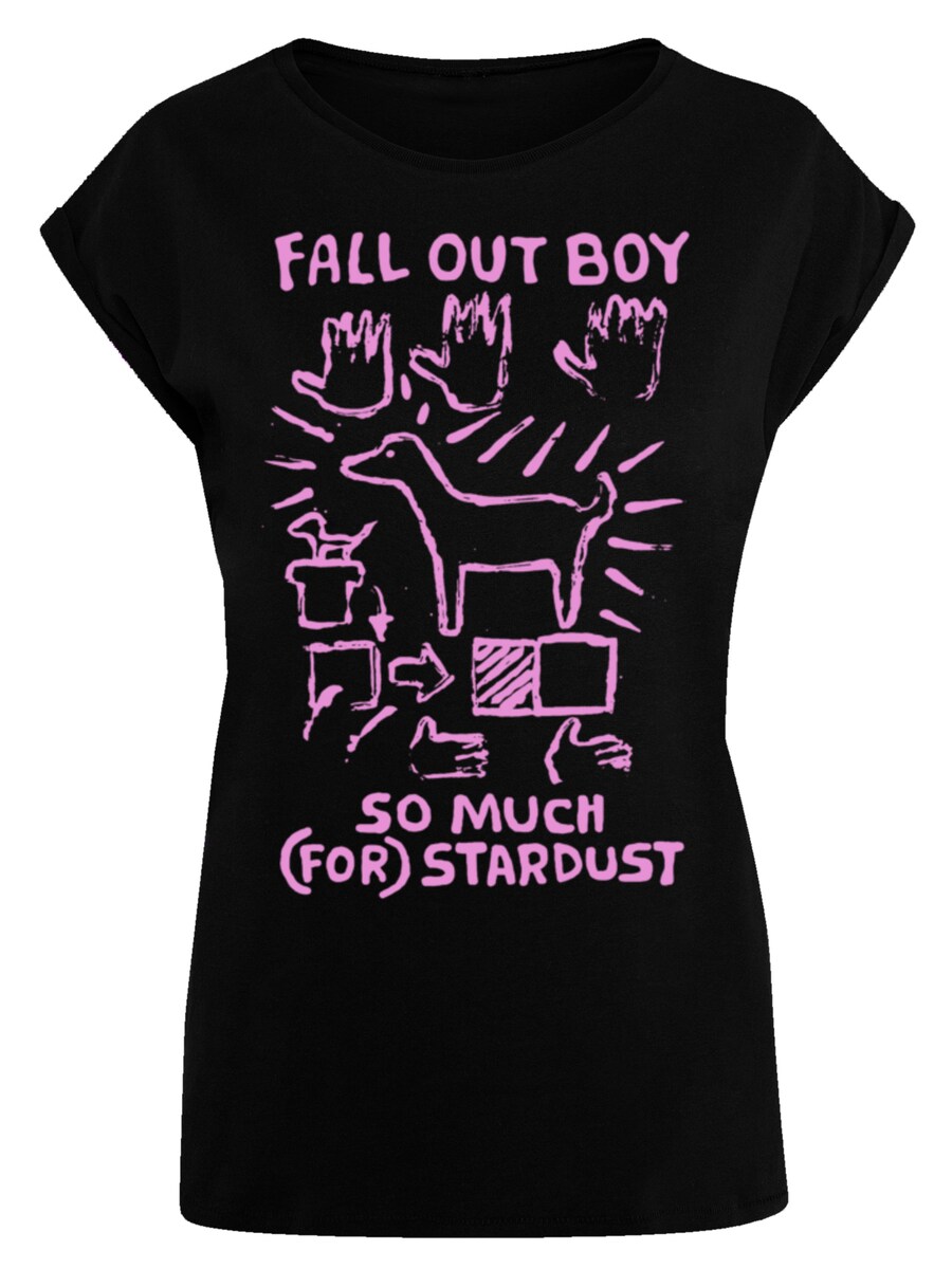 

Рубашка F4NT4STIC Fall Out Boy Pink Dog So Much Stardust, черный