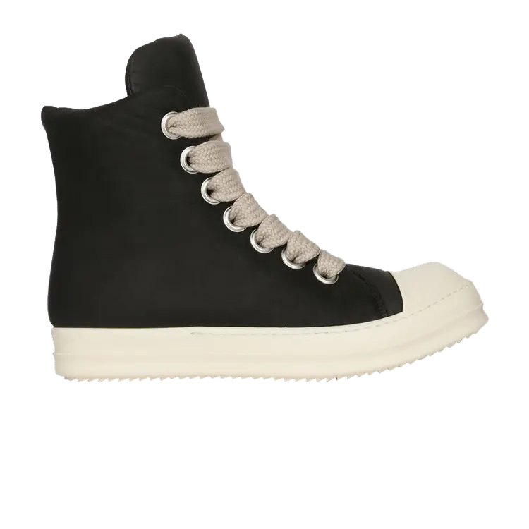 

Кроссовки Rick Owens Porterville Jumbo Laced Padded High Black Milk, черный