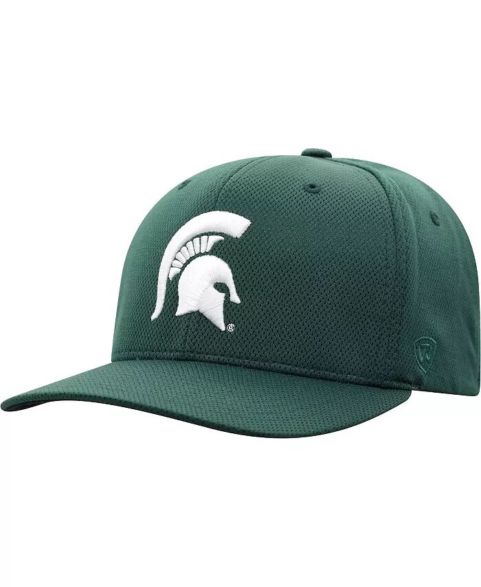 

Мужская зеленая кепка Michigan State Spartans Reflex Logo Flex Top of the World