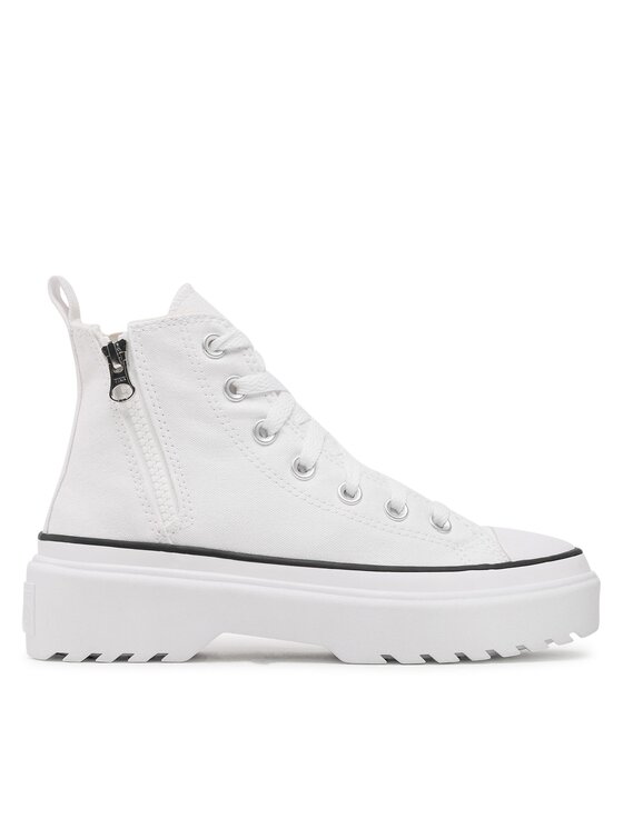 Тканевые кроссовки Chuck Taylor All Star Lugged Lift Hi A03012C Converse, белый
