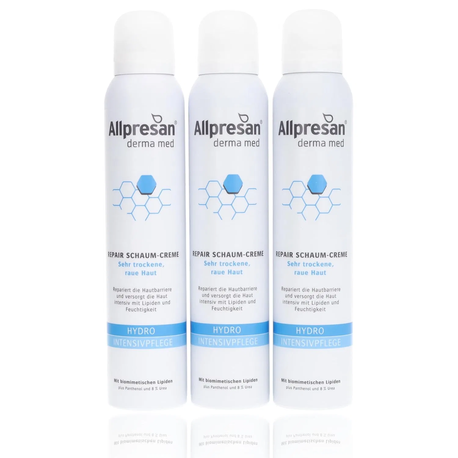 Интенсивный восстанавливающий крем-пена «Derma med Repair Foam Hydro» от Allpresan Allpresan