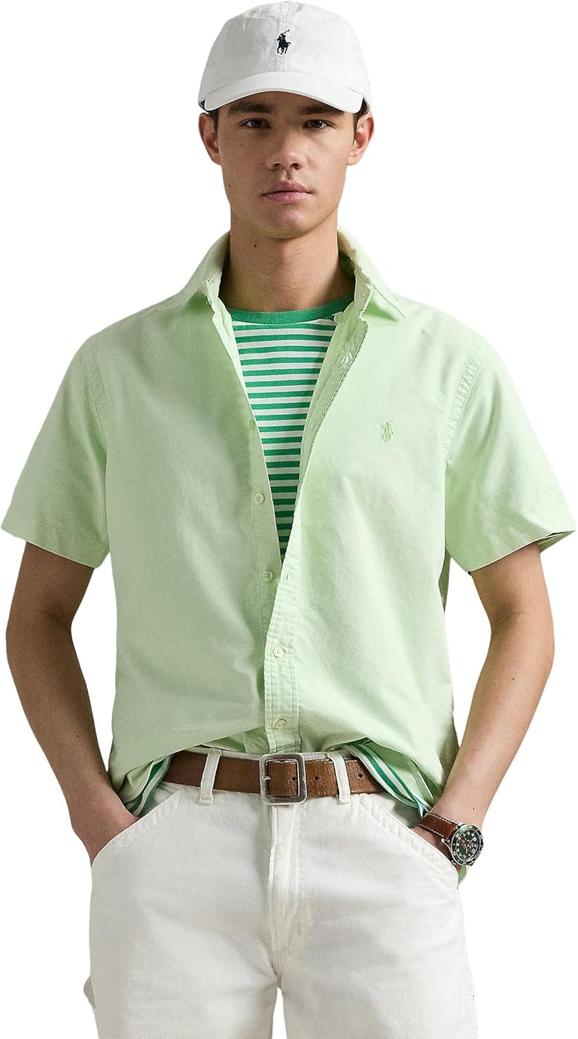 

POLO RALPH LAUREN Мужская классическая оксфордская рубашка, Leaf