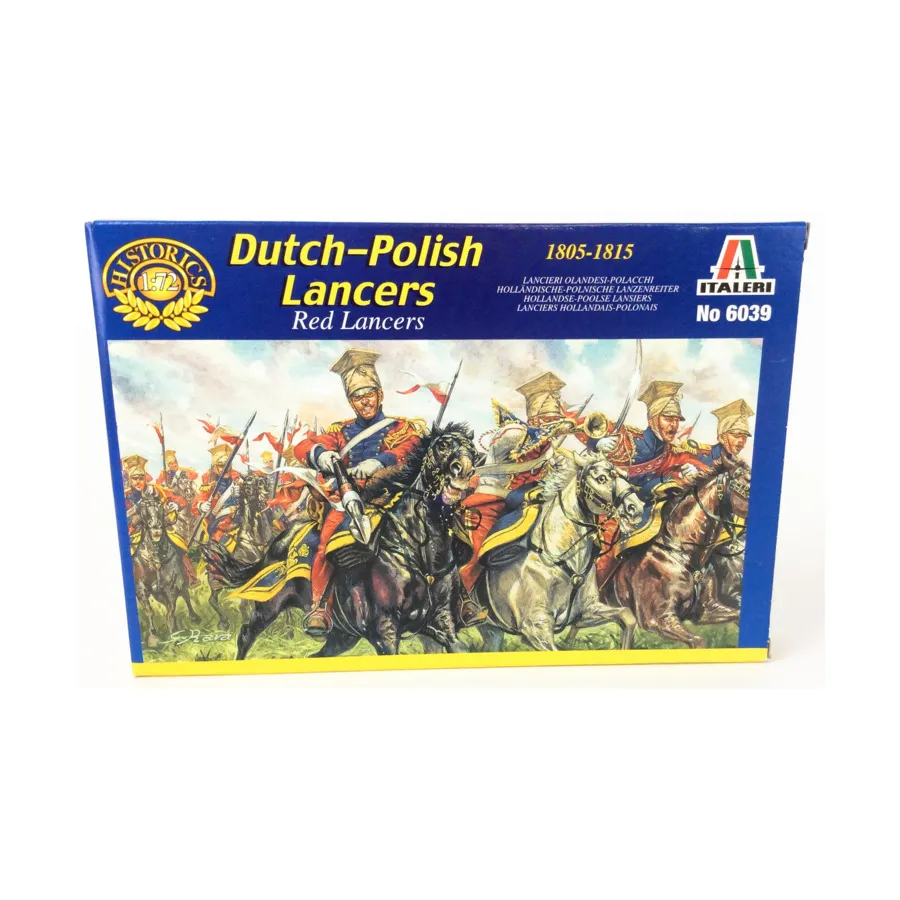 

Голландско-польские уланцы, Historics - Napoleonic Wars 1815 (1:72) (Italeri)