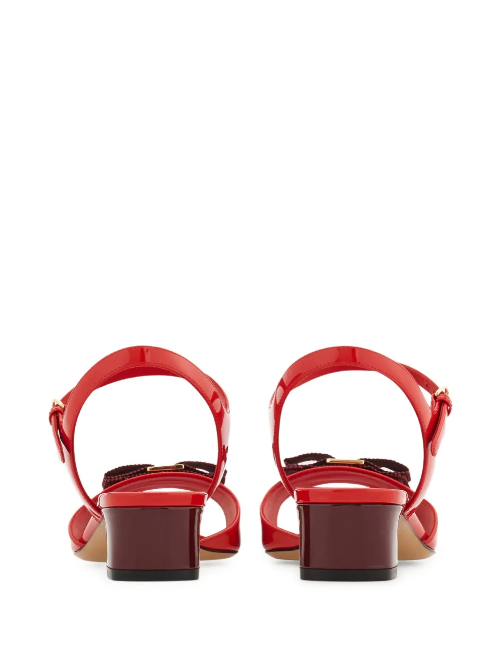 Сандалии Vara Ferragamo, красный — фото 3