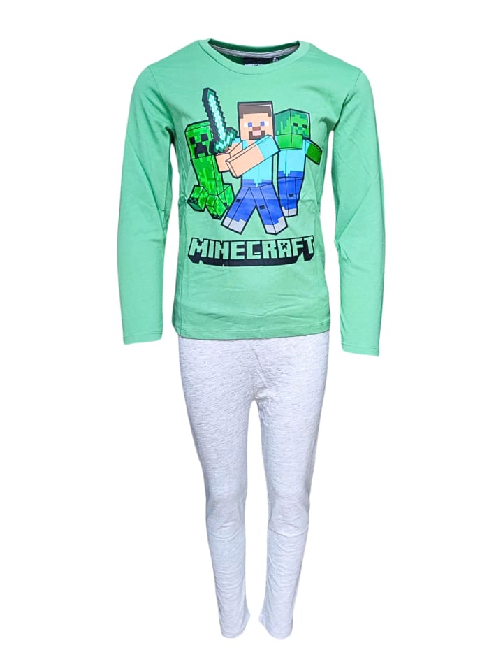 

Пижама Minecraft, зеленый