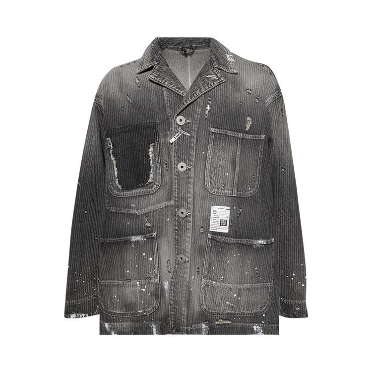 

Куртка Maison Mihara Yasuhiro Aged Chore Jacket, Black