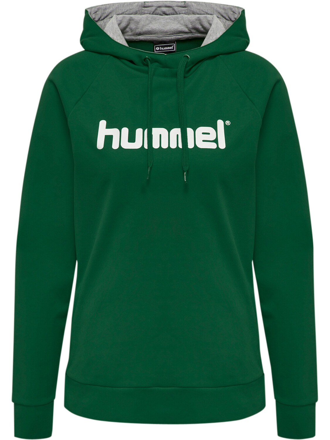 

Толстовка Hummel Baumwoll Hoodie Hmlgo Cotton Logo Hoodie Woman, цвет EVERGREEN