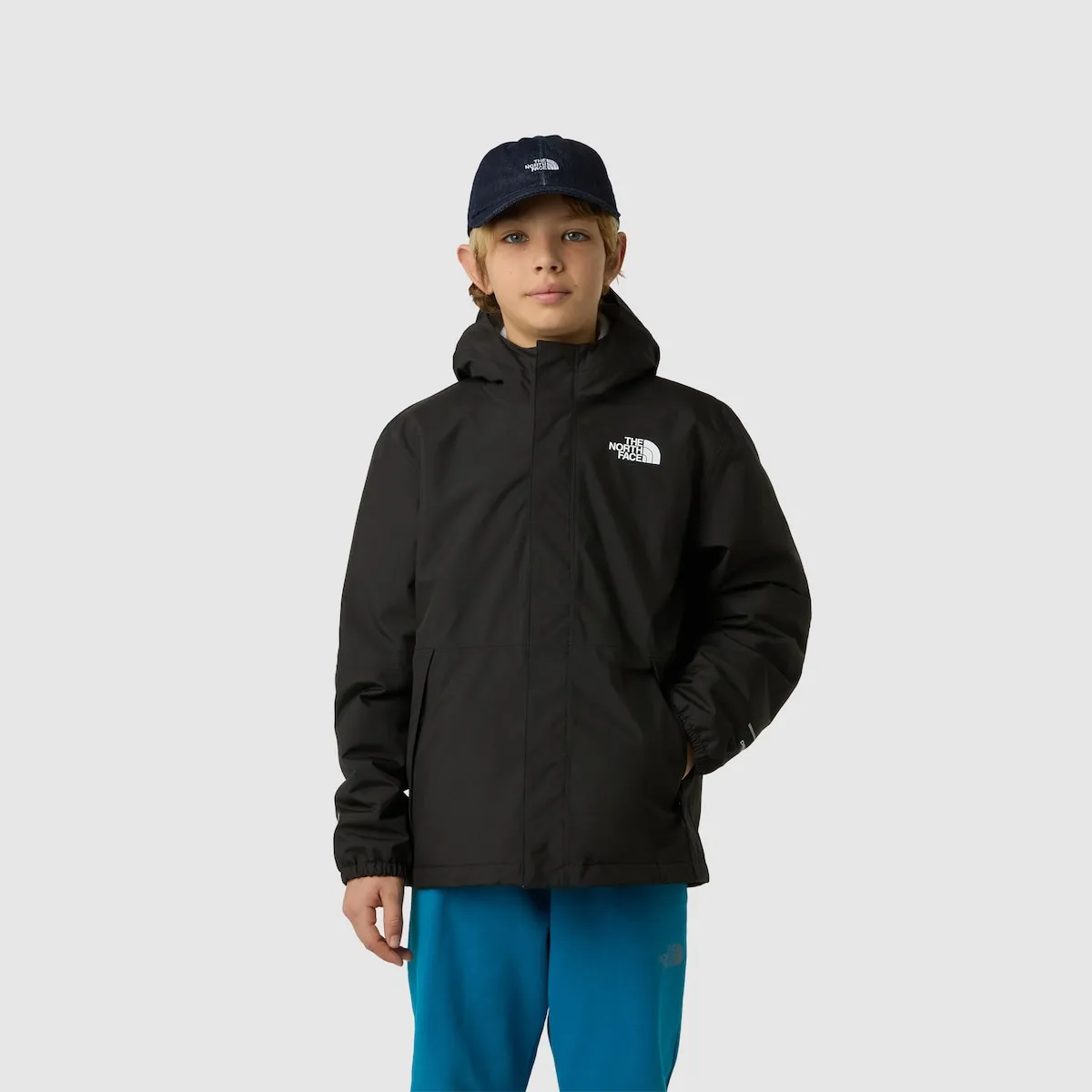 

Теплая куртка-дождевик Antora для мальчиков The North Face, черный