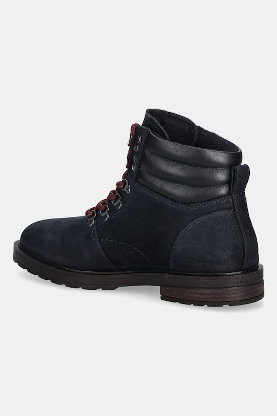 Ботинки HILFIGER WRM HOOK BOOT из нубука с заклепками Tommy Hilfiger, темно-синий — фото 3