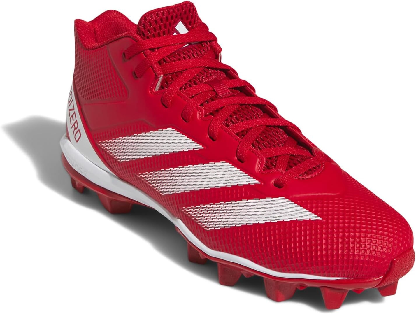 

Кроссовки adidas adiZero Impact.2 Molded American Football Cleats, цвет Team Power Red/White/Team Power Red