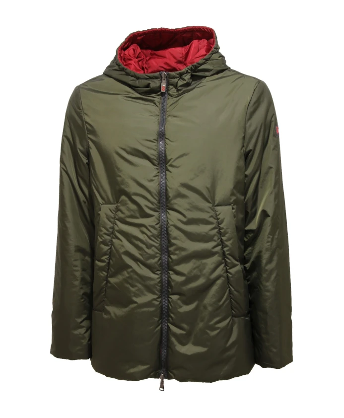 

Двусторонняя зеленая куртка с легким синтетическим наполнителем. Oof Wear, зеленый