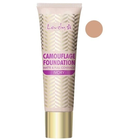 Покрывающая лицо тональная основа 3 Ivory, 25 г Lovely, Camouflage Foundation — фото 2