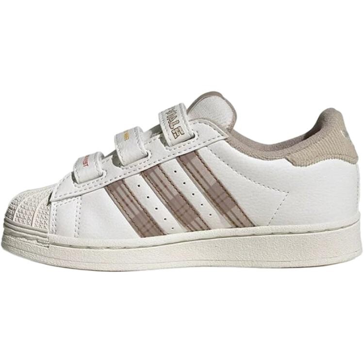 

Обувь для скейтбординга Superstar Kids Preschool Adidas Originals, цвет White Gray