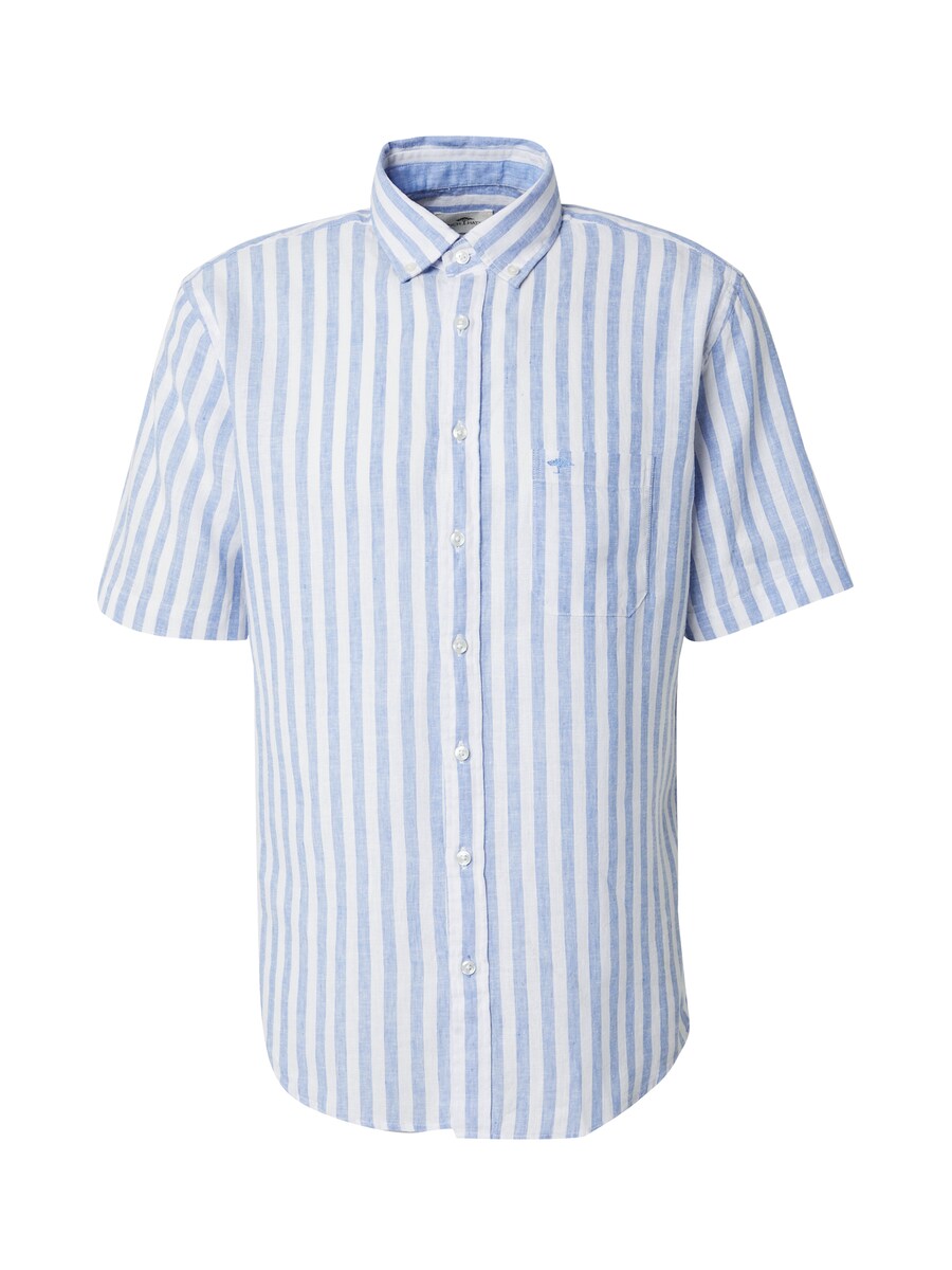 

Рубашка на пуговицах классического кроя FYNCH-HATTON, пыльно-синий