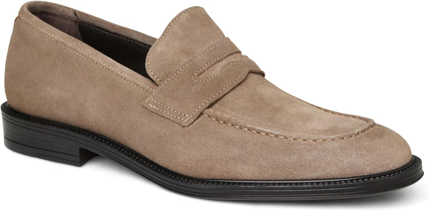Лоферы замшевые Bruno Magli, Taupe Suede