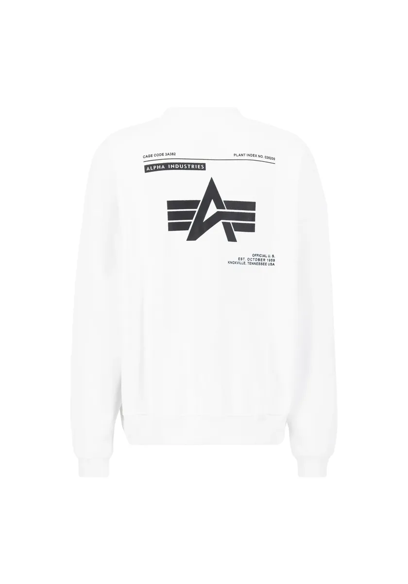 

Свитер Alpha Industries " Alpha Industries Мужчины - Толстовки с логотипом BP Sweater ", белый