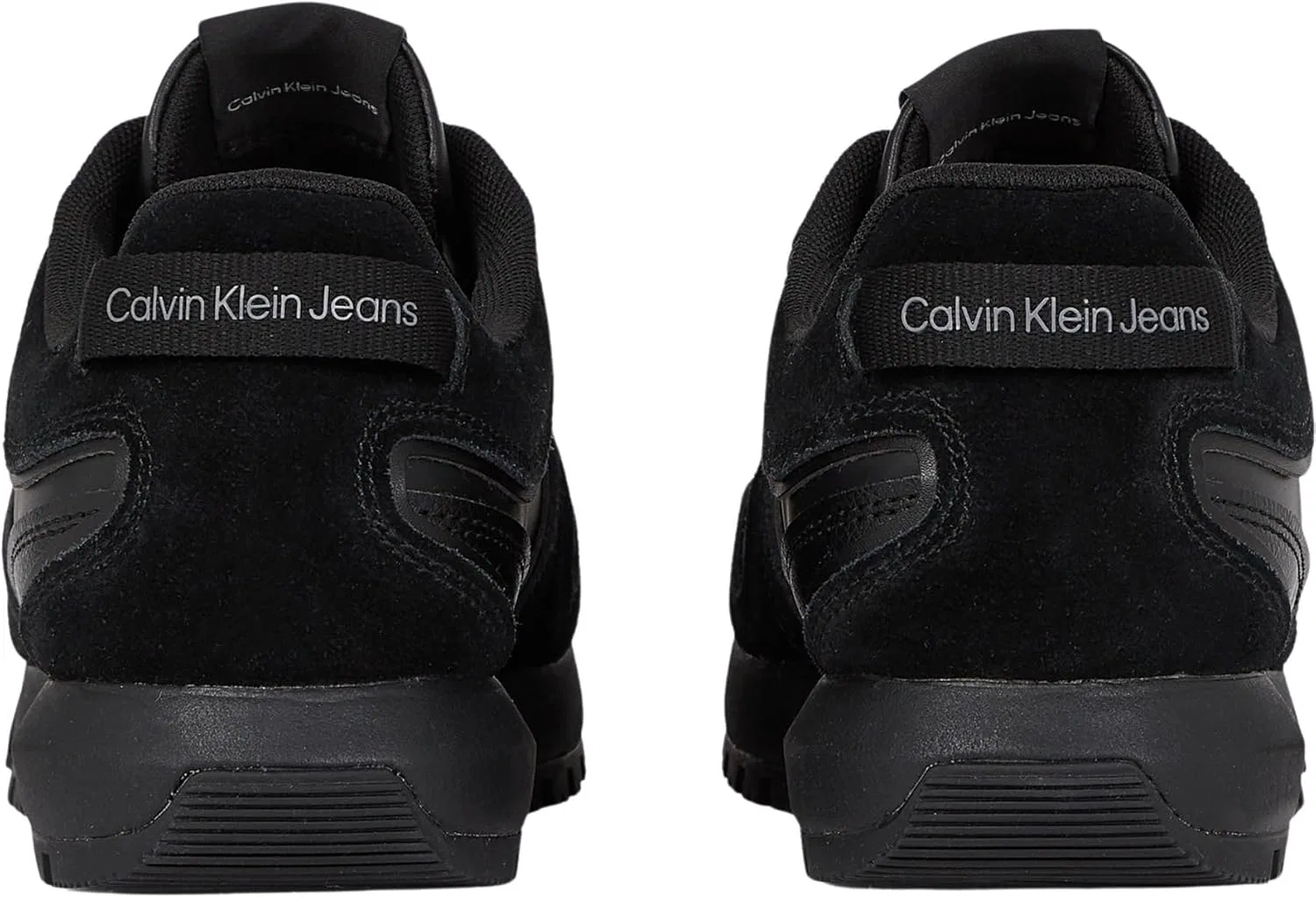 Мужские кроссовки Calvin Klein Toothy Irregular Lines Ym0ym00624 для бега Calvin Klein Jeans, Black Triple Black — фото 2