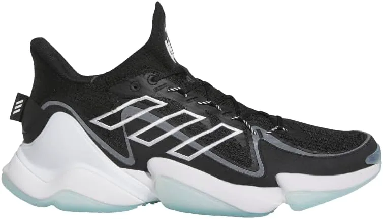 

Мужские кроссовки Adidas Mahomes 1 Impact FLX с шнуровкой для повседневной носки - черные, черный/белый/серый