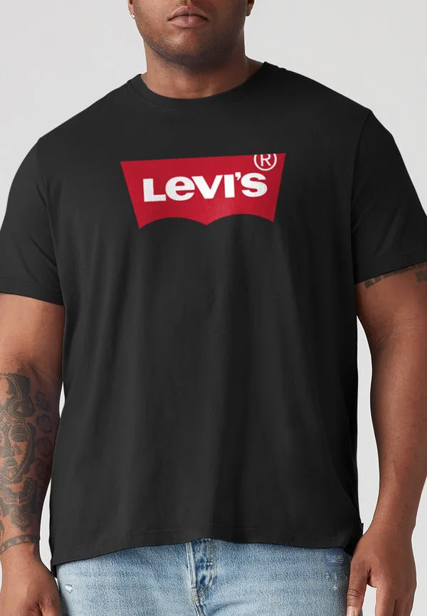 Футболка с графическим принтом Levi'S Plus, Mineral Black — фото 4