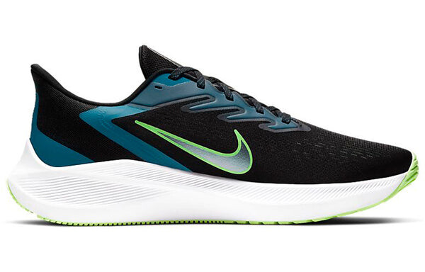 Кроссовки zoom winflo 7 Nike, черный — фото 2