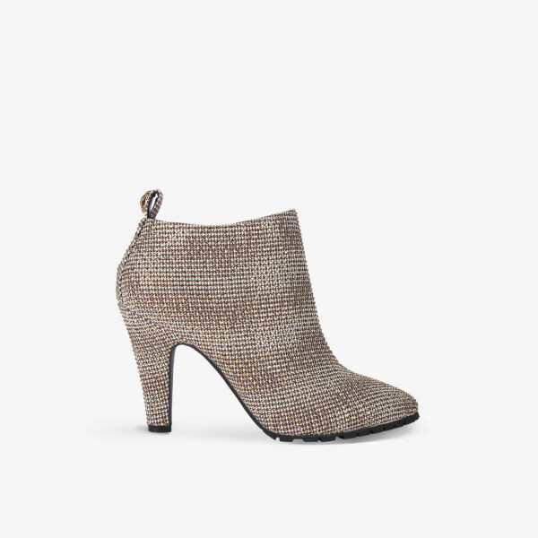 

Ботильоны Shoreditch на каблуке, украшенные кристаллами Kurt Geiger London, бежевый