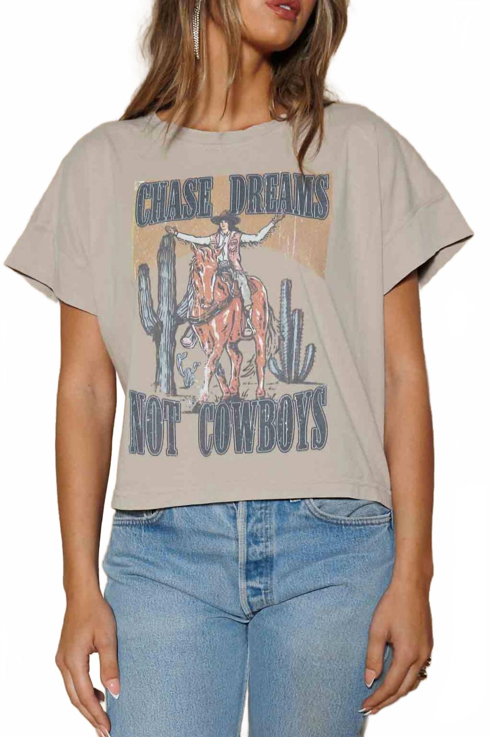 

All of Us Укороченный топ Chase Dreams цвета "Брусчатка"