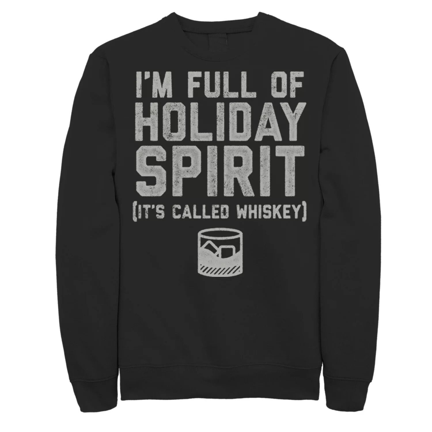 

Мужской аромат I’m Full Of Holiday Spirit. Толстовка "Это называется виски" Licensed Character