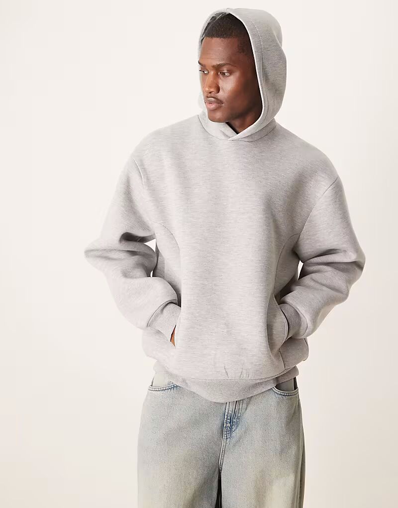 

Толстовка свободного кроя ASOS DESIGN свободного кроя серого цвета
