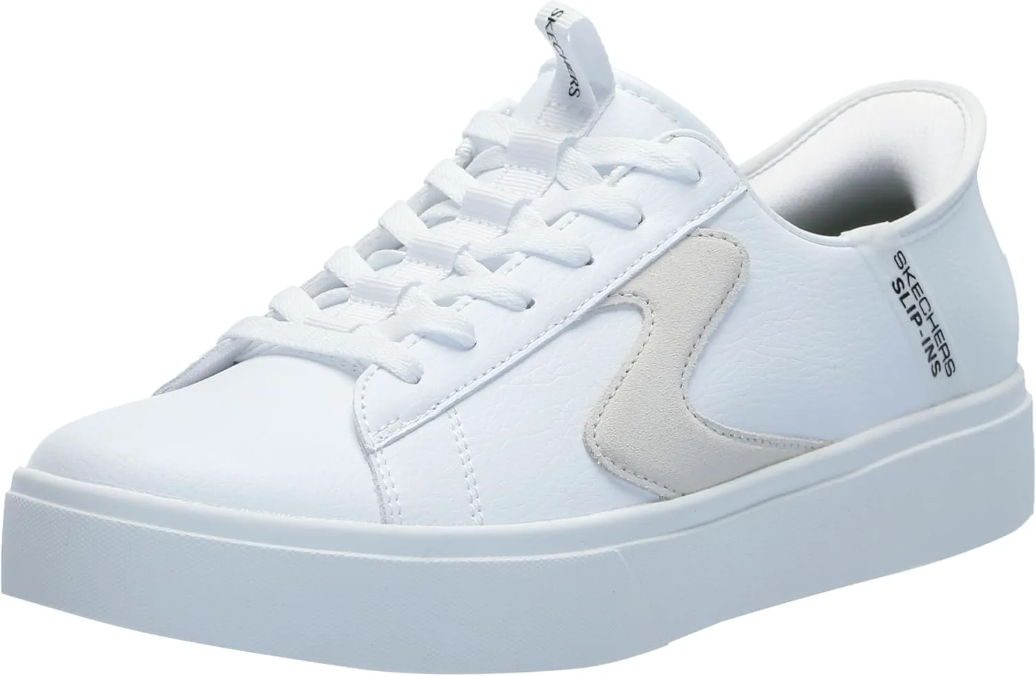 Мужские слипоны Skechers Eden LX - Strando Hands Free, белый — фото 2