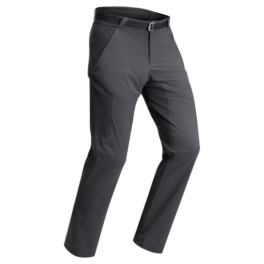 

Мужские горные брюки для хайкинга Quechua MH500 чёрные