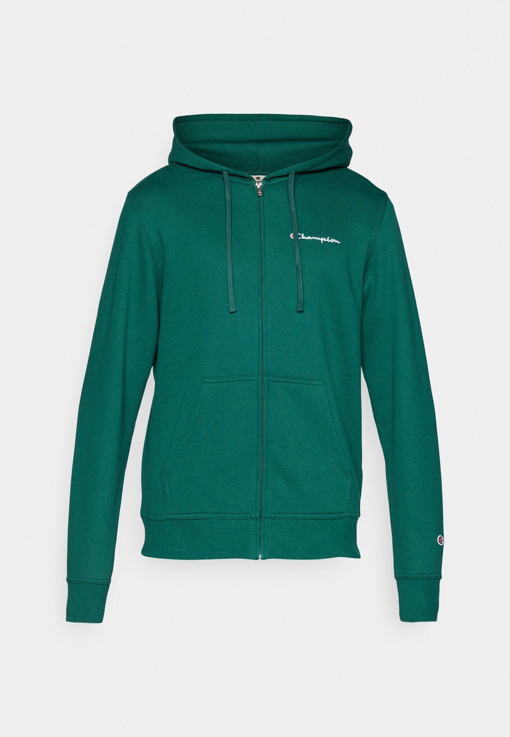 

Толстовка ICONS FULL ZIP HOODIE SMALL LOGO Champion, темно-зеленый