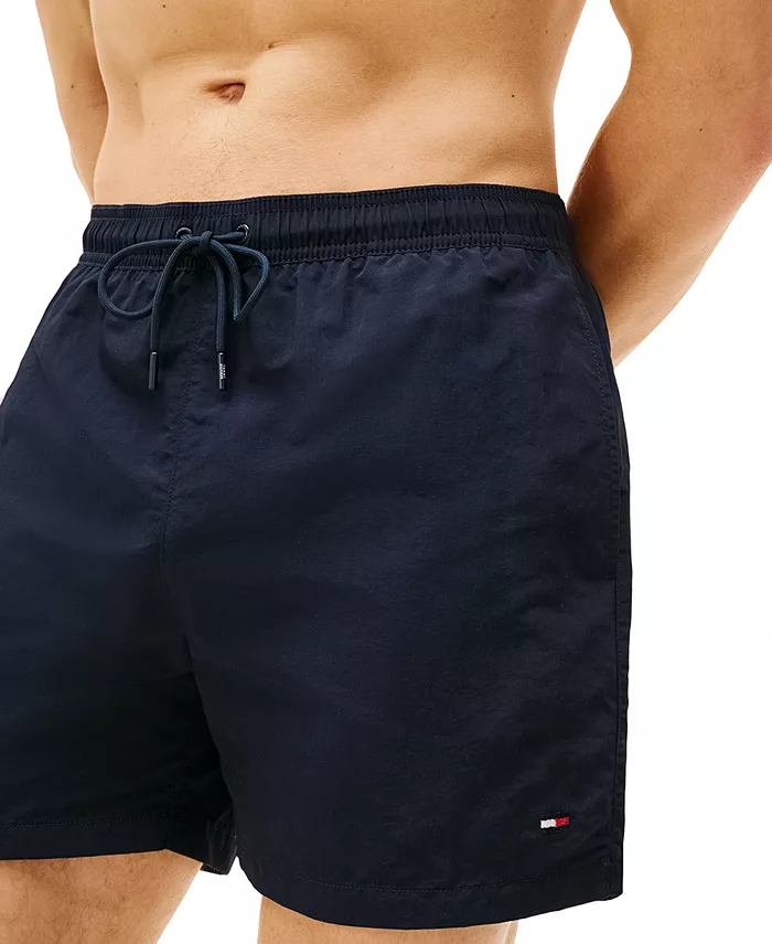 Мужские плавки с завязками длиной 7 дюймов Tommy Hilfiger, синий — фото 3