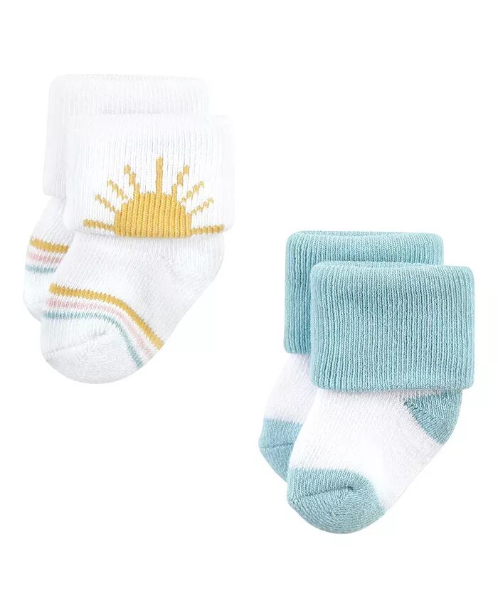 Носки для новорожденных и махровые носки Hudson Cotton Rich для девочек Hudson Baby — фото 3
