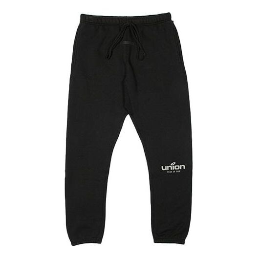 

Спортивные штаны Fear of God Essentials x Union LA FW21 Vintage Sweatpant Black, черный