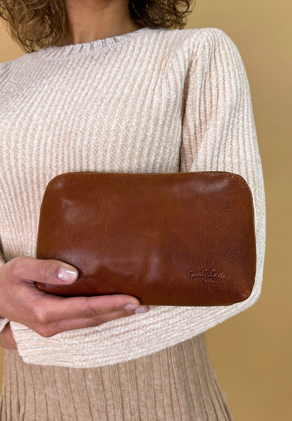 

Кошелек Eli Gusti Leder, цвет honey brown