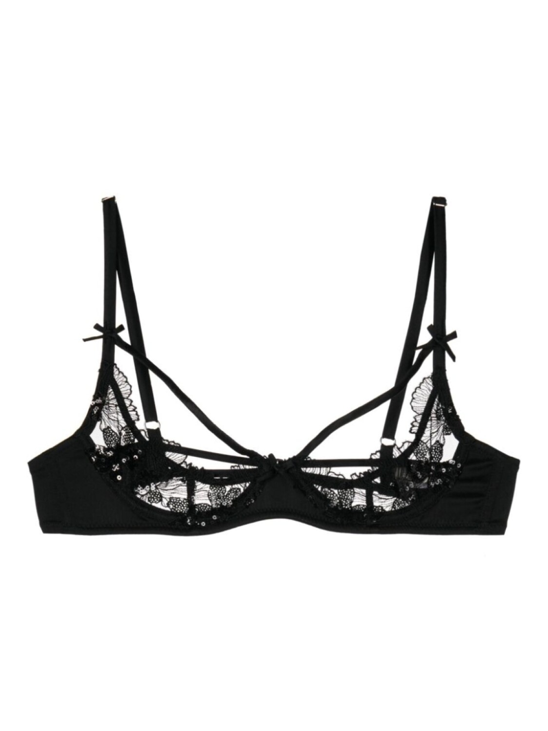 

Кружевной бюстгальтер Magnolia Fleur Du Mal, черный